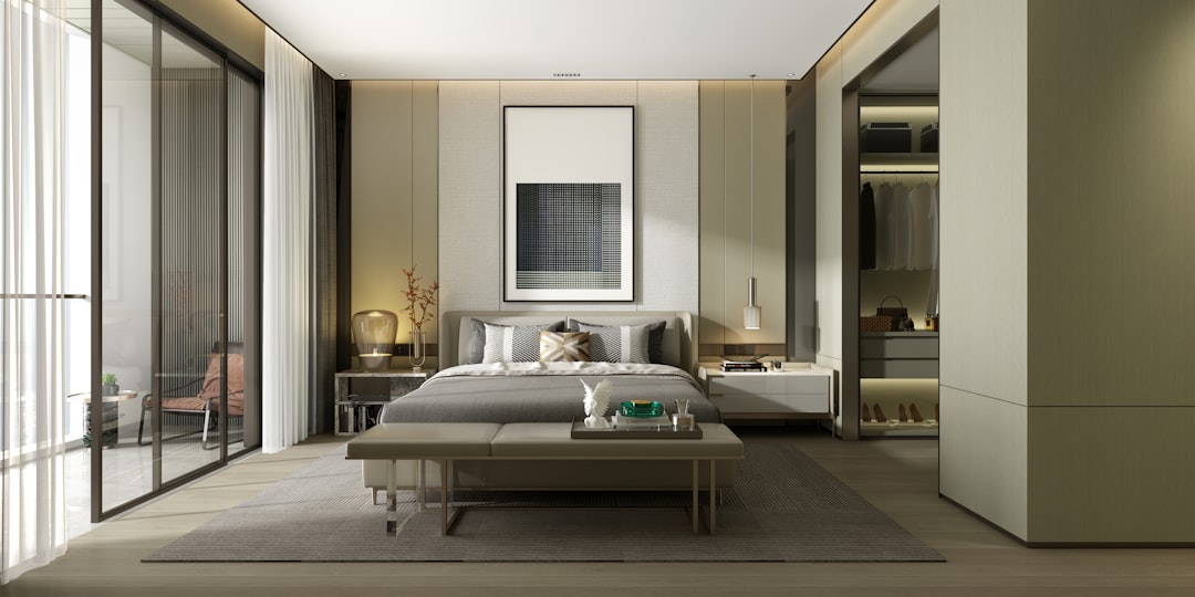 Photo bedroom, storage bench